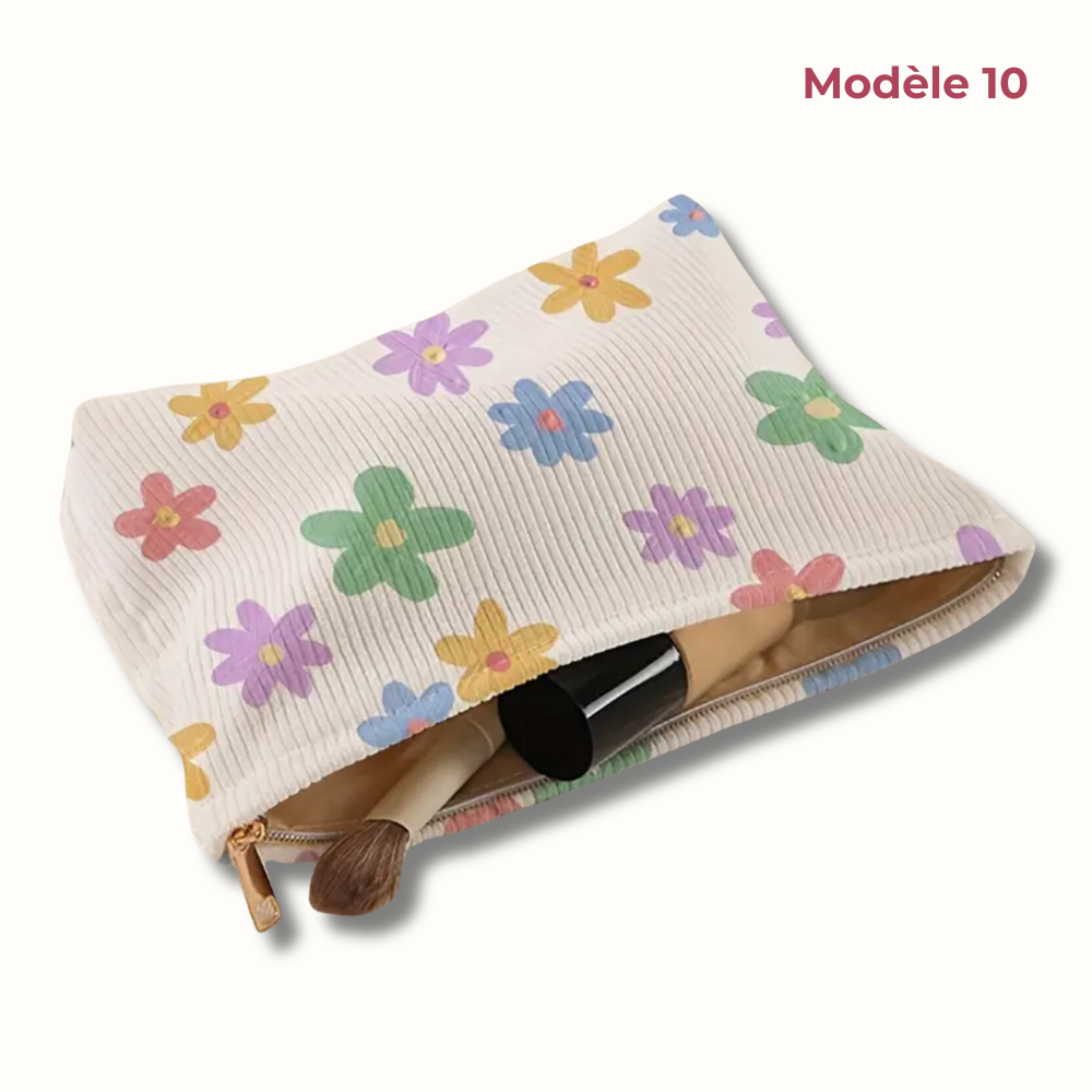 Trousse de toilette/maquillage (1 achetée = 1 offerte)