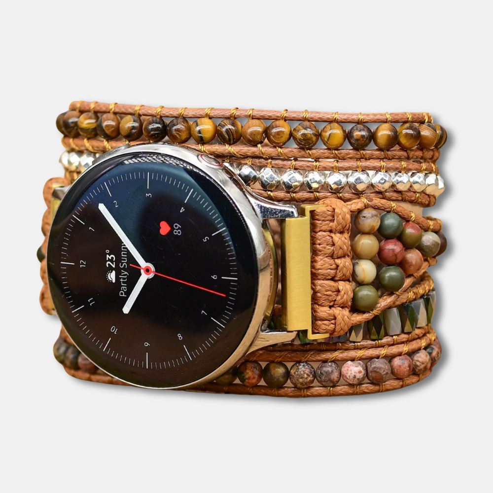 Bracelet Oeil de tigre pour Samsung Galaxy Watch