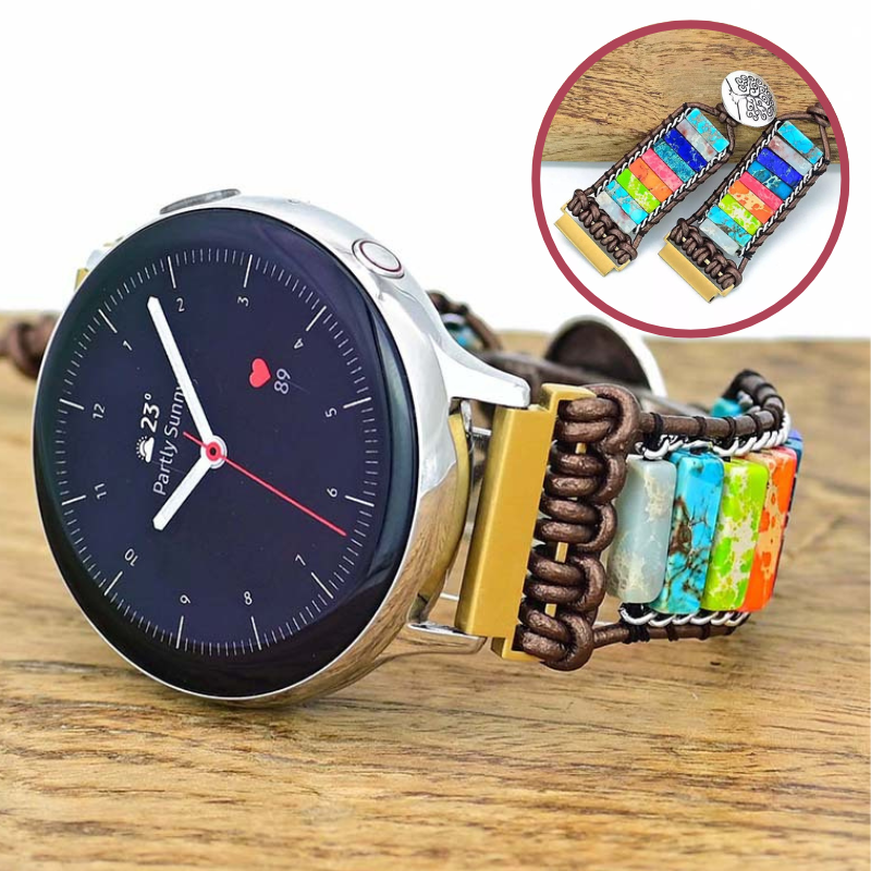 Bracelet Énergie en Jaspe pour Samsung Galaxy Watch