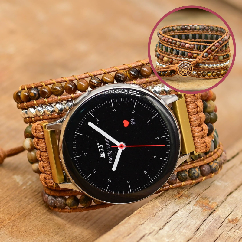 Bracelet Oeil de tigre pour Samsung Galaxy Watch