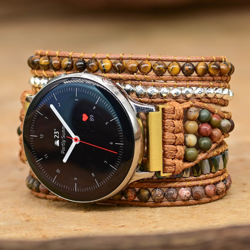 Bracelet Oeil de tigre pour Samsung Galaxy Watch