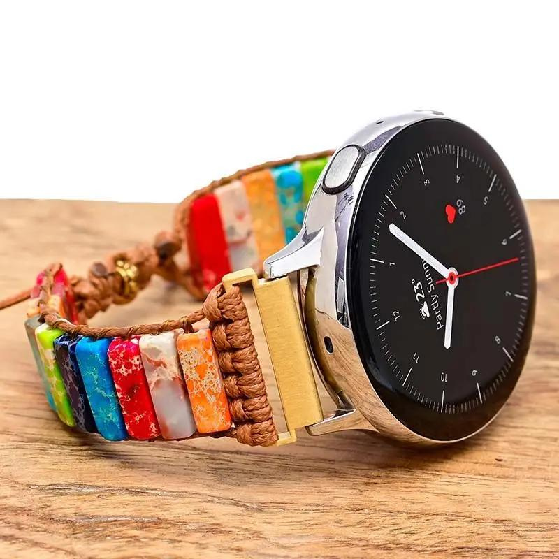 Bracelet Énergie en Jaspe pour Samsung Galaxy Watch