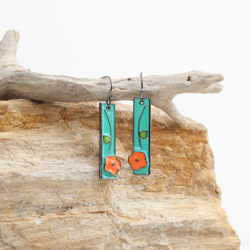 Boucles d'Oreilles Boho Fleur