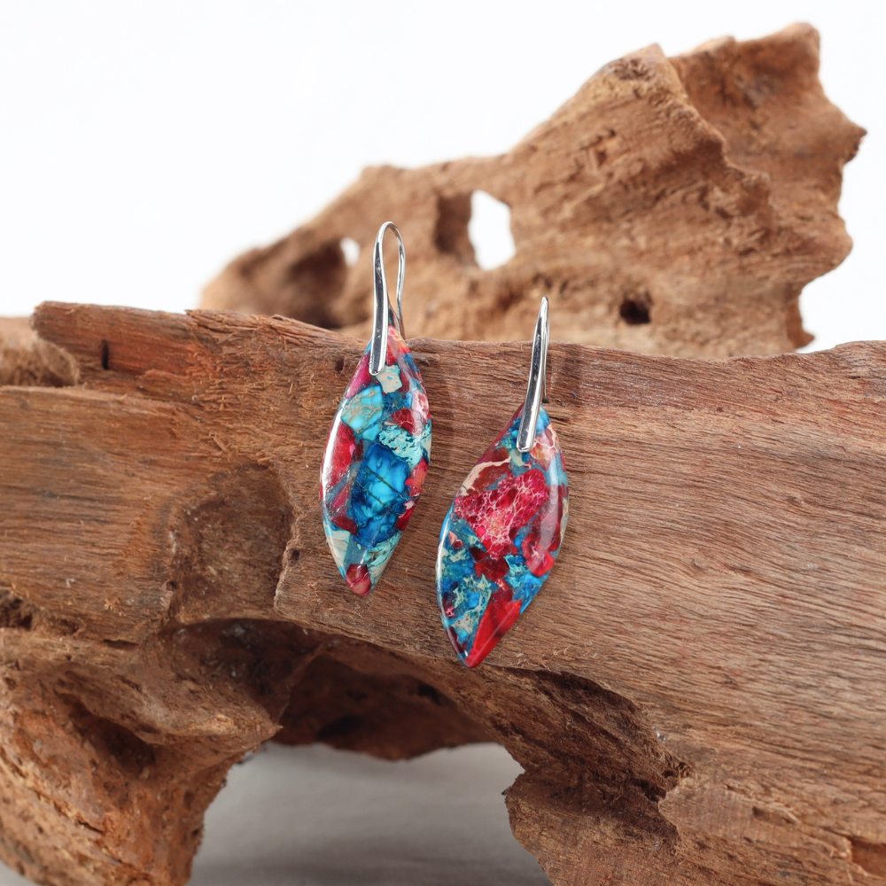 Boucles d’Oreilles Louisette - Pierre Naturelle