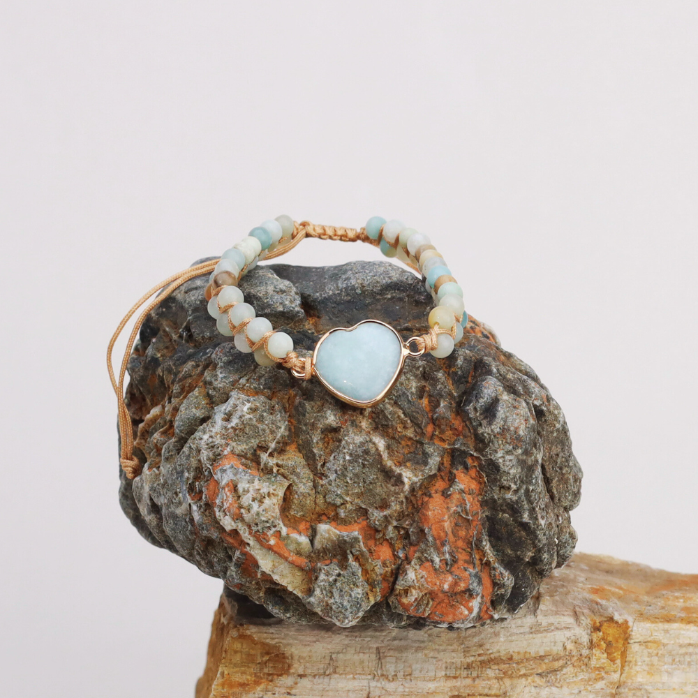 Bracelet Corinne - Amazonite Naturelle