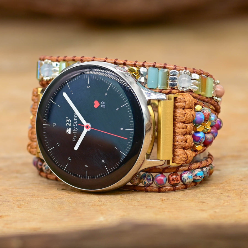 Bracelet en Jaspe Impérial pour Samsung Galaxy Watch