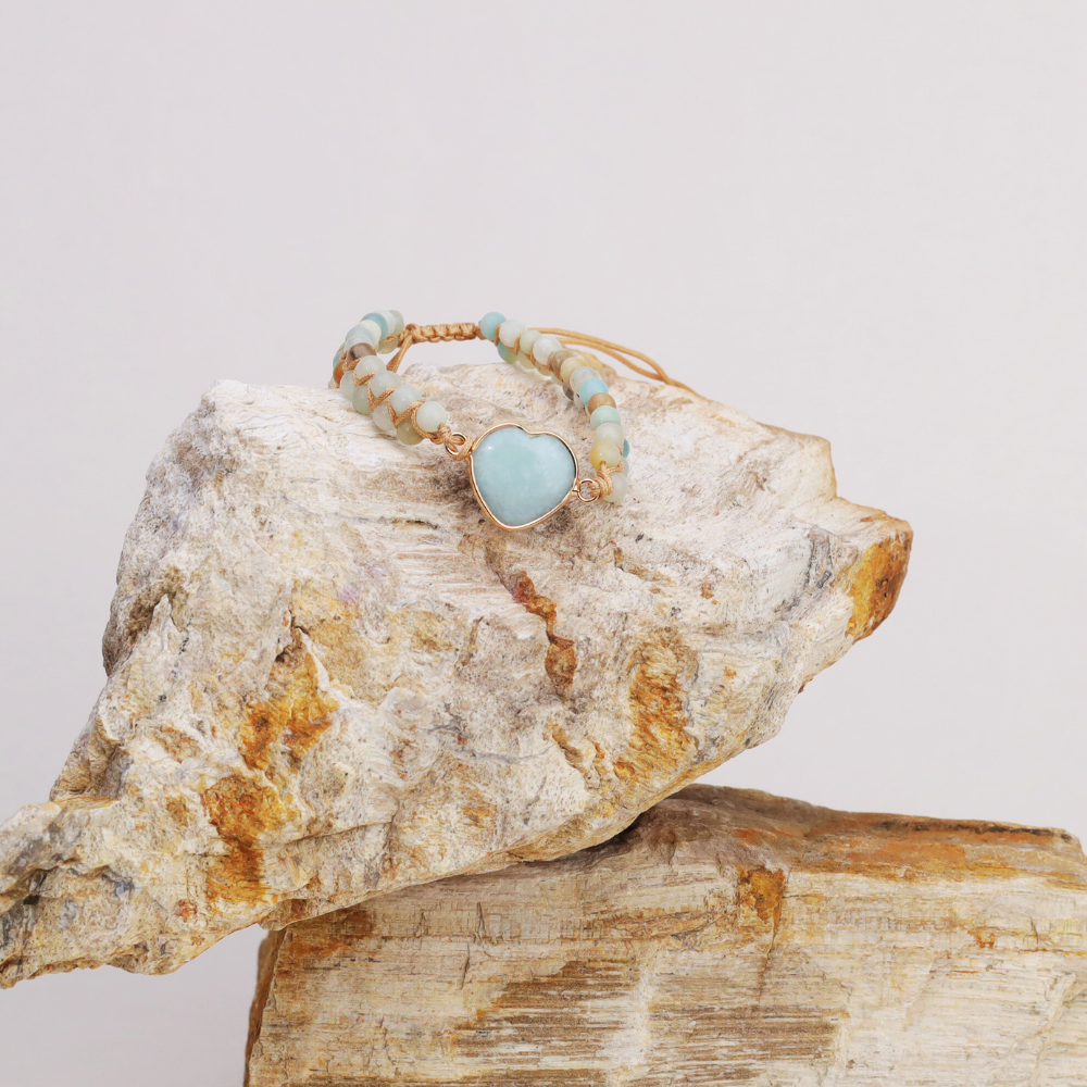 Bracelet Corinne - Amazonite Naturelle