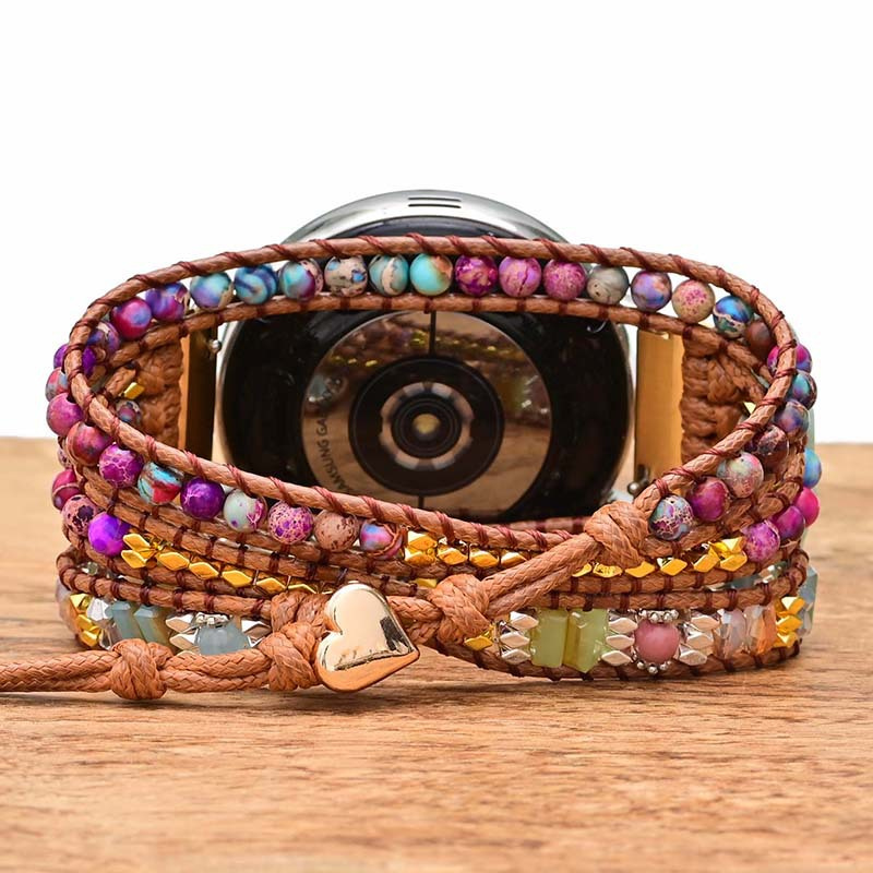 Bracelet en Jaspe Impérial pour Samsung Galaxy Watch