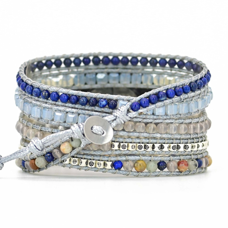 Bracelet Pierre de Lapis-Lazuli pour Samsung Galaxy Watch